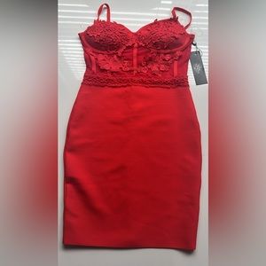 Exlusive builk boutique Red Drees Size M from Polonia